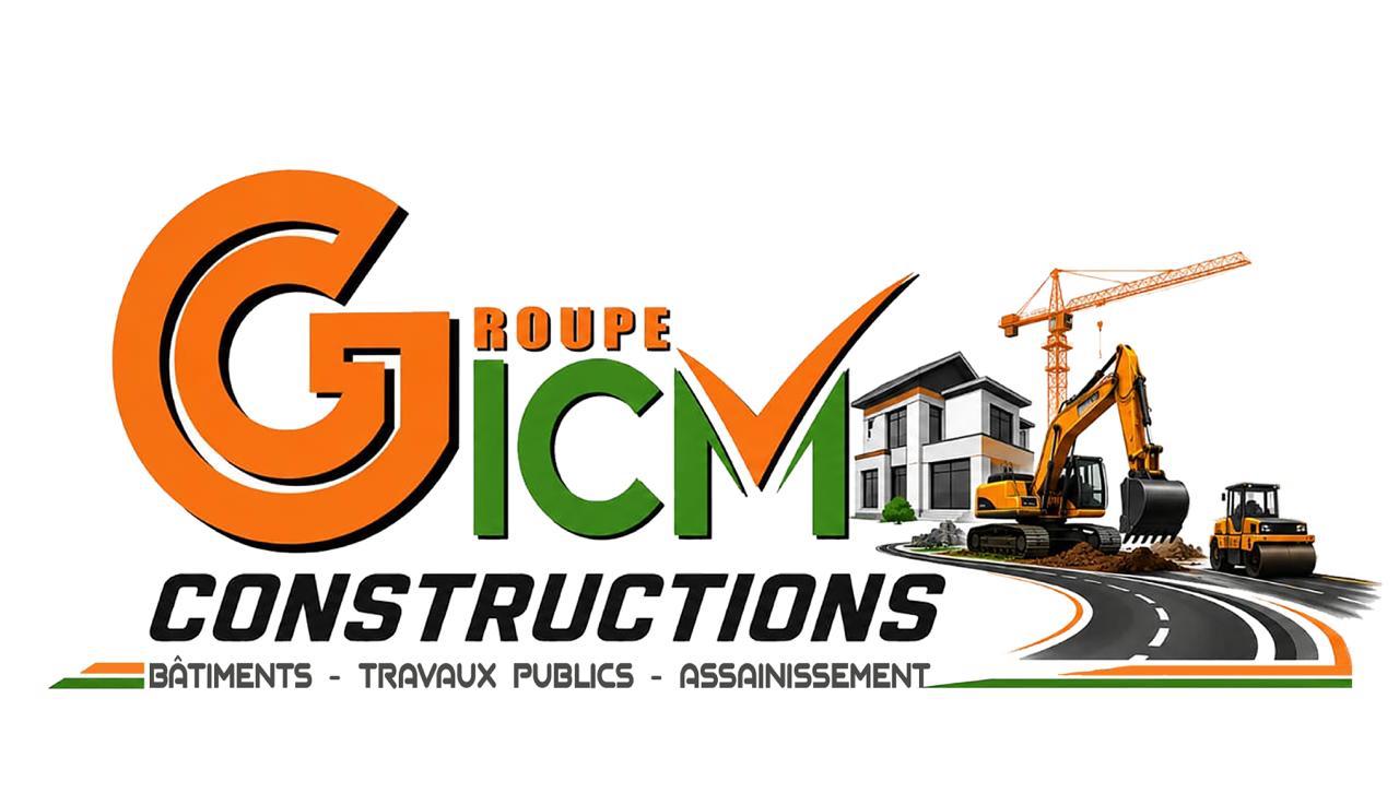 Logo officiel de Groupe ICM Constructions
