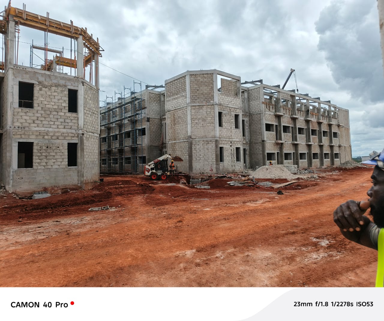 Visuel de chantier BTP Groupe ICM Constructions