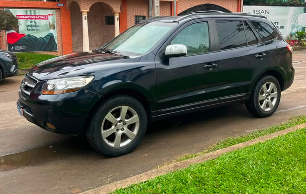 hyundai santafe 2 année 2009 noir